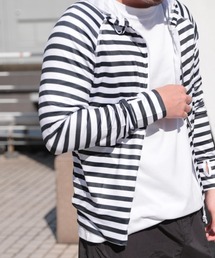 ORNITE.（オルナイト）の「UPF50+フード付きジップアップラッシュガード メンズ 夏服（ラッシュガード）」