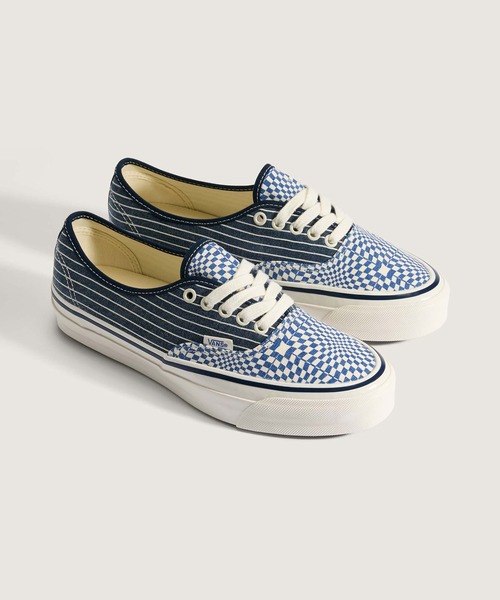 VANS(バンズ)の「VANS PREMIUM オーセンティック / LX Authentic 44 Optical Checke VN000D9NAHD1(スニーカー・メンズ・ブルー・12/10.5/10/9.5/9/8.5/8/7.5/7/6.5/6/5.5/5)」の2枚目の写真