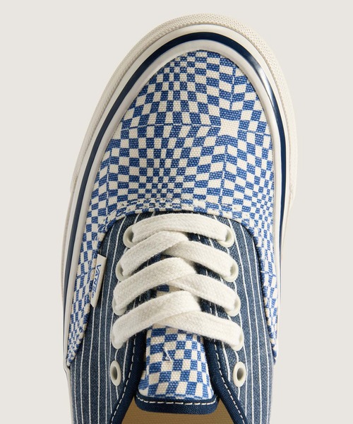 VANS(バンズ)の「VANS PREMIUM オーセンティック / LX Authentic 44 Optical Checke VN000D9NAHD1(スニーカー・メンズ・ブルー・12/10.5/10/9.5/9/8.5/8/7.5/7/6.5/6/5.5/5)」の5枚目の写真
