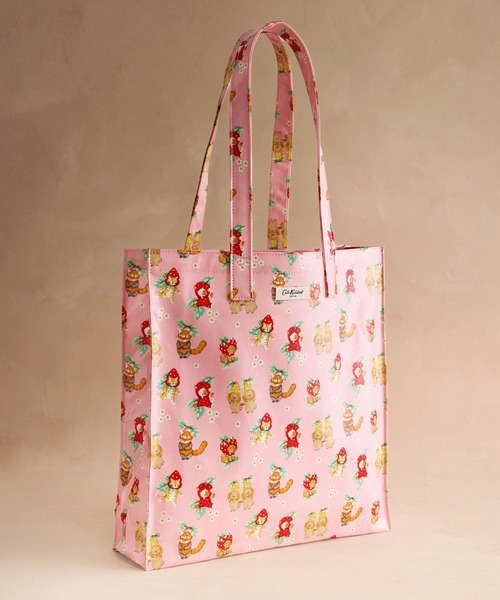 Cath Kidston(キャスキッドソン)の「ラージ ブックバッグ Friendly Fruit(トートバッグ・レディース・ピンク・FREE)」の1枚目の写真