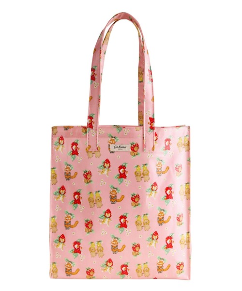 Cath Kidston(キャスキッドソン)の「ラージ ブックバッグ Friendly Fruit(トートバッグ・レディース・ピンク・FREE)」の4枚目の写真