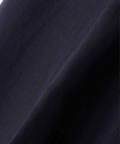 YLEVE（イレーヴ）の「YLEVE / SILK COTTON CLOTH BIO SUEDE TROUSERS（その他パンツ・レディース・ホワイト/ネイビー・1/2/0）」の11枚目の写真