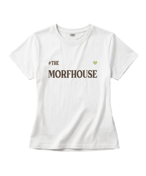 THEMORFHOUSE(ザモーフハウス)の「MORF HOUSE スリムフィット 半袖Tシャツ アイボリー(Tシャツ/カットソー・レディース・その他・MEDIUM/LARGE)」の3枚目の写真