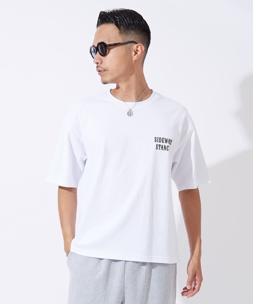En serio TOKYO(エンソリオトーキョー)の「【SIDEWAYSTANCE】ギャングハンド半袖Tシャツ 70803(Tシャツ/カットソー・メンズ・ブラック/ホワイト・MEDIUM/X-LARGE/LARGE/SMALL)」の5枚目の写真
