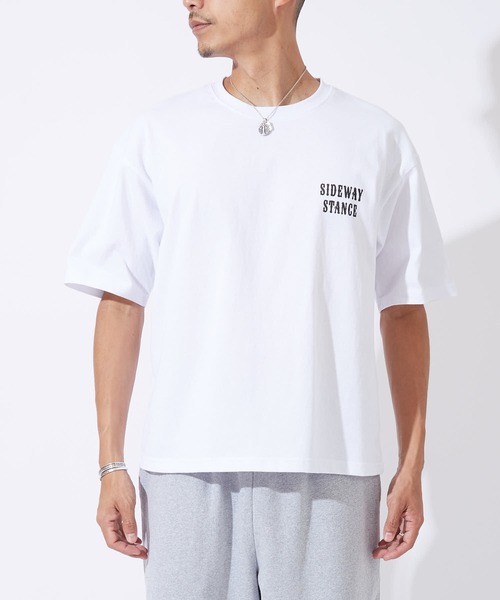 En serio TOKYO(エンソリオトーキョー)の「【SIDEWAYSTANCE】ギャングハンド半袖Tシャツ 70803(Tシャツ/カットソー・メンズ・ブラック/ホワイト・MEDIUM/X-LARGE/LARGE/SMALL)」の8枚目の写真