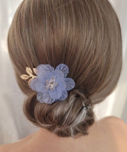 Mint Lola ミントローラ ブライダル ヘアアクセサリーコーム 2個セット セール】Rora｜ローラのその他ヘアアクセサリー（ブルー・ネイビー
