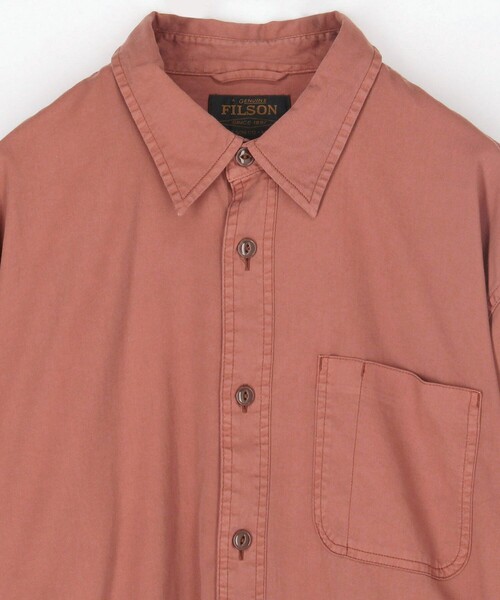 FILSON(フィルソン)の「FILSON/フィルソン 4.5-oz. Twill Shirt/4.5オンス ツイル シャツ(シャツ/ブラウス・メンズ・ブルー/グレー/ブラウン/オリーブ・X-SMALL/X-LARGE/LARGE/MEDIUM/SMALL)」の6枚目の写真