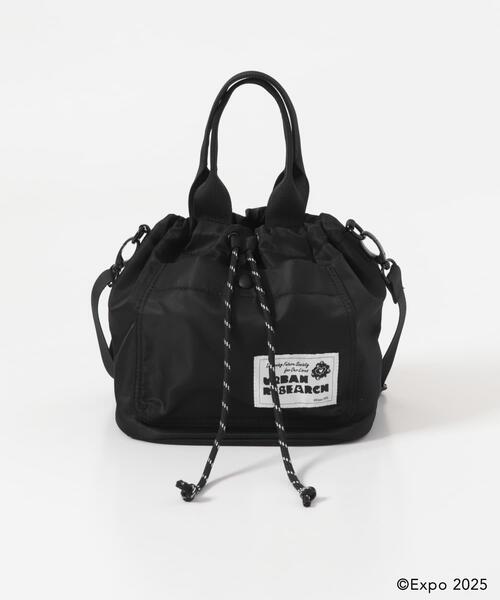 Collaboration URBAN RESEARCH(コラボレーションアーバンリサーチ)の「EXPO2025 DRAWSTRING BAG(ショルダーバッグ・レディース・ブラック・ONE)」の5枚目の写真