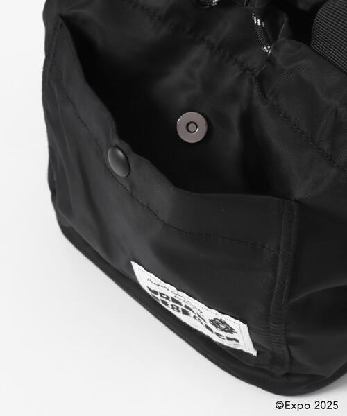Collaboration URBAN RESEARCH(コラボレーションアーバンリサーチ)の「EXPO2025 DRAWSTRING BAG(ショルダーバッグ・レディース・ブラック・ONE)」の9枚目の写真