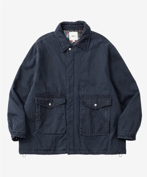rehacer(レアセル)の「rehacer : Canvas Utility Field Jacket / キャンバス ユーティリティフィールドジャケット(ミリタリージャケット・メンズ・ブラック/グレー・LARGE/MEDIUM/SMALL)」の10枚目の写真