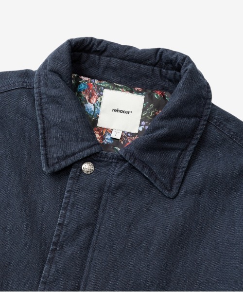 rehacer(レアセル)の「rehacer : Canvas Utility Field Jacket / キャンバス ユーティリティフィールドジャケット(ミリタリージャケット・メンズ・ブラック/グレー・LARGE/MEDIUM/SMALL)」の12枚目の写真
