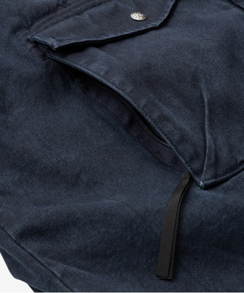 rehacer(レアセル)の「rehacer : Canvas Utility Field Jacket / キャンバス ユーティリティフィールドジャケット(ミリタリージャケット・メンズ・ブラック/グレー・LARGE/MEDIUM/SMALL)」の17枚目の写真