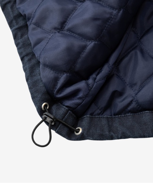 rehacer(レアセル)の「rehacer : Canvas Utility Field Jacket / キャンバス ユーティリティフィールドジャケット(ミリタリージャケット・メンズ・ブラック/グレー・LARGE/MEDIUM/SMALL)」の18枚目の写真