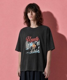 rehacer TEE : Snow Skate Ride TEE / スノースケートライド T-Shirt