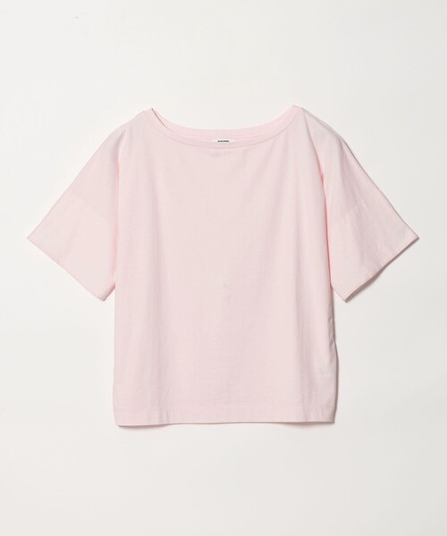 green label relaxing(グリーンレーベルリラクシング)の「<SEASONAL COLLECTION>LOTUS Tシャツ(Tシャツ/カットソー・レディース・ピンク/ブラック/オリーブ・FREE)」の6枚目の写真