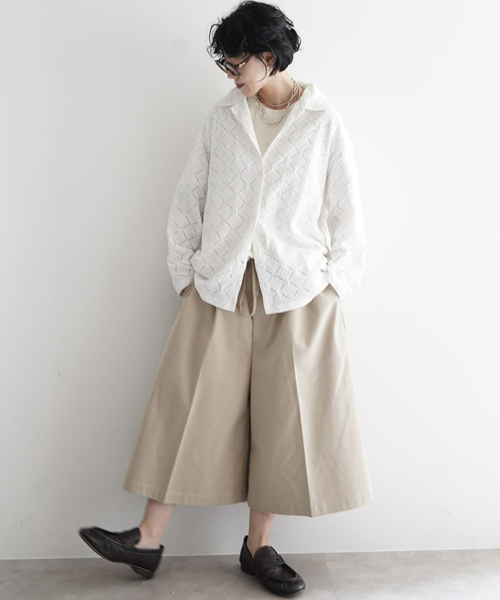 JOURNAL STANDARD LUXE（ジャーナルスタンダード　ラックス）の「Olivia's SH（シャツ/ブラウス・レディース・ブラック/ホワイト・FREE）」の18枚目の写真