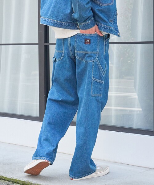 coen(コーエン)の「【C.DENIMS】ペインターデニムパンツ(デニムパンツ・メンズ・ネイビー/コバルトブルー・S/XL/L/M)」の4枚目の写真
