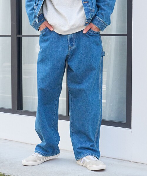 coen(コーエン)の「【C.DENIMS】ペインターデニムパンツ(デニムパンツ・メンズ・ネイビー/コバルトブルー・S/XL/L/M)」の5枚目の写真