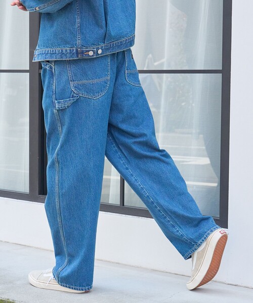 coen(コーエン)の「【C.DENIMS】ペインターデニムパンツ(デニムパンツ・メンズ・ネイビー/コバルトブルー・S/XL/L/M)」の6枚目の写真