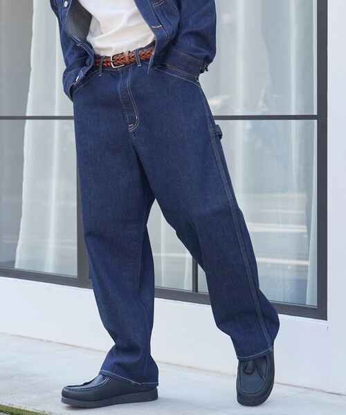 coen(コーエン)の「【C.DENIMS】ペインターデニムパンツ(デニムパンツ・メンズ・ネイビー/コバルトブルー・S/XL/L/M)」の15枚目の写真