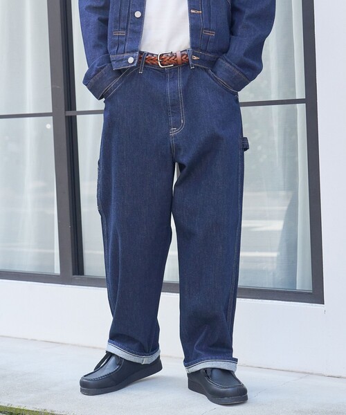 coen(コーエン)の「【C.DENIMS】ペインターデニムパンツ(デニムパンツ・メンズ・ネイビー/コバルトブルー・S/XL/L/M)」の21枚目の写真