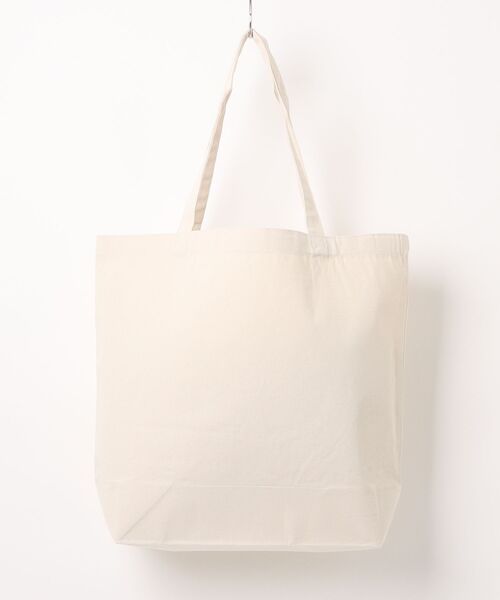 Ol' Basics(オールベーシックス)の「Ol' Basics(オール・ベーシックス) トートバッグ キャンバス ブルドッグイラスト カレッジロゴ プリント 鞄 BAG アメカジ メンズ レディース ユニセックス Lサイズ(トートバッグ・レディース・ベージュ系1・FREE)」の3枚目の写真