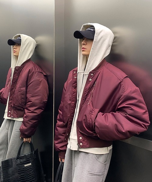 Ressaca(レサーカ)の「MA-1ブルゾン(MA-1・メンズ・ブラック/レッド/グレー・XL/M/L)」の11枚目の写真