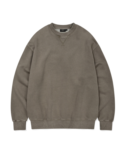 KANEITEI(カネイテイ)の「PIGMENT CLASSIC CREWNECK (OLIVE DRAB)(スウェット・レディース・オリーブ・MEDIUM/LARGE/X-LARGE)」の1枚目の写真