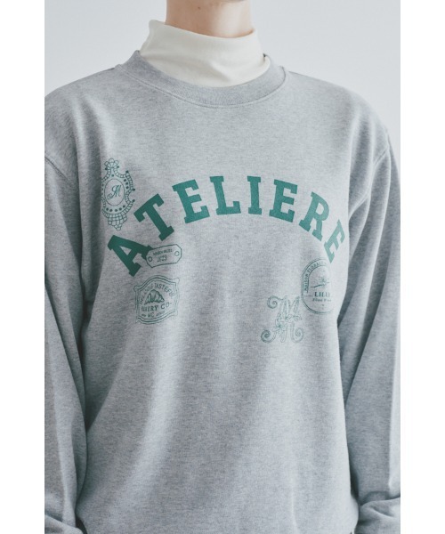 Muel Chic(ミュエルシック)の「Ateliere sweat アトリエスウェット(スウェット・レディース・ブラウン/グレー/ブラック・FREE)」の9枚目の写真