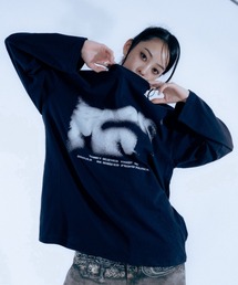 Haze Reverie（ヘイズレヴァリー）の「ストリートグラフィックオーバープリントロンT（Tシャツ/カットソー）」