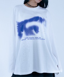 Haze Reverie（ヘイズレヴァリー）の「ストリートグラフィックオーバープリントロンT（Tシャツ/カットソー）」