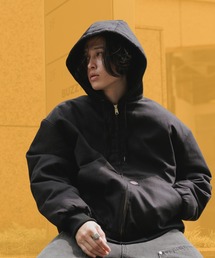 Dickies/ディッキーズ DUCK ACTIVE PARKA 中綿入り コットン フード付きダックジャケット カジュアル ワーク アメカジ メンズ 2026年秋冬 秋服 冬服
