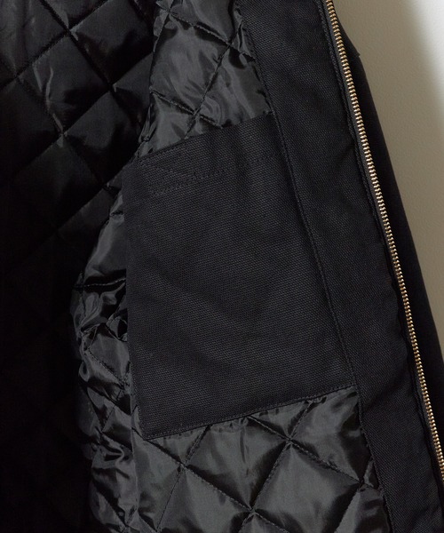 Dickies（ディッキーズ）の「Dickies/ディッキーズ DUCK ACTIVE PARKA 中綿入り コットン フード付きダックジャケット カジュアル ワーク アメカジ メンズ 2026年秋冬 秋服 冬服（ブルゾン・メンズ・ブラック/ブラウン・S/M/L）」の4枚目の写真