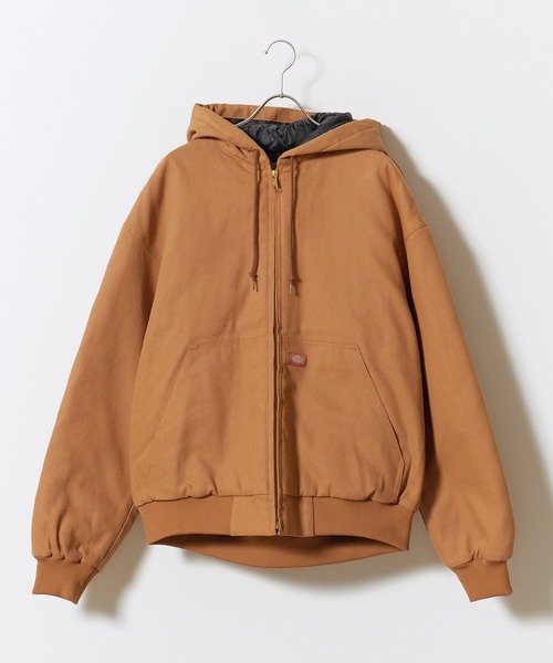 Dickies（ディッキーズ）の「Dickies/ディッキーズ DUCK ACTIVE PARKA 中綿入り コットン フード付きダックジャケット カジュアル ワーク アメカジ メンズ 2026年秋冬 秋服 冬服（ブルゾン・メンズ・ブラック/ブラウン・S/M/L）」の22枚目の写真