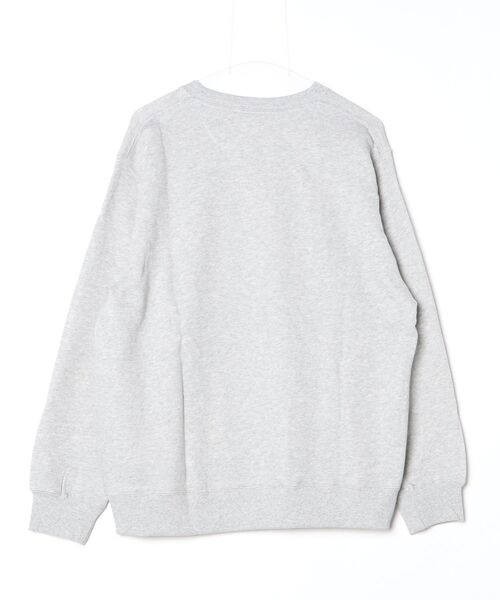 HANES(ヘインズ)の「【Hanes/ヘインズ】メンズ Hanes SWEATS MOKU クルーネックスウェットシャツ(スウェット・メンズ・ヘザーグレー・X-LARGE/LARGE/MEDIUM)」の4枚目の写真
