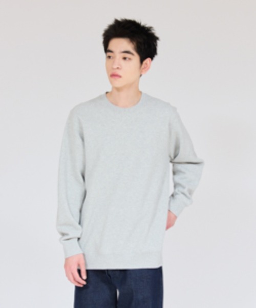 HANES(ヘインズ)の「【Hanes/ヘインズ】メンズ Hanes SWEATS MOKU クルーネックスウェットシャツ(スウェット・メンズ・ヘザーグレー・X-LARGE/LARGE/MEDIUM)」の1枚目の写真