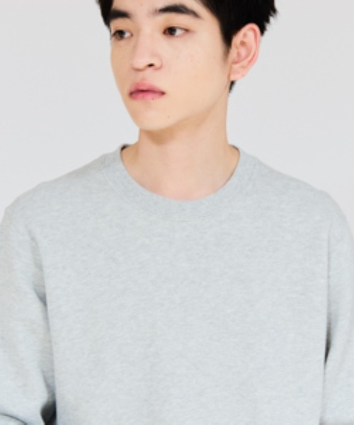 HANES(ヘインズ)の「【Hanes/ヘインズ】メンズ Hanes SWEATS MOKU クルーネックスウェットシャツ(スウェット・メンズ・ヘザーグレー・X-LARGE/LARGE/MEDIUM)」の5枚目の写真