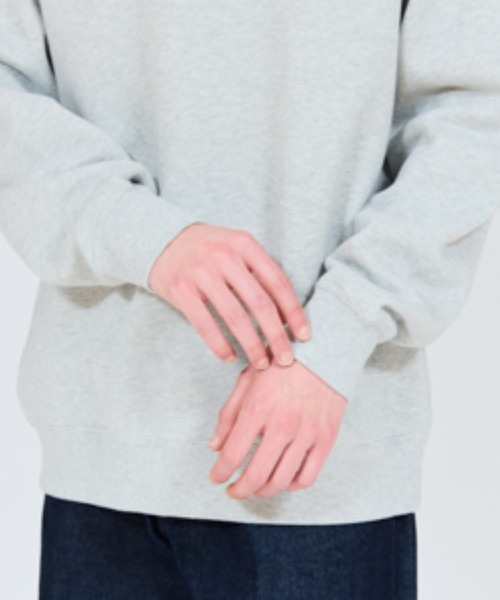 HANES(ヘインズ)の「【Hanes/ヘインズ】メンズ Hanes SWEATS MOKU クルーネックスウェットシャツ(スウェット・メンズ・ヘザーグレー・X-LARGE/LARGE/MEDIUM)」の7枚目の写真