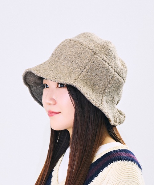 CA4LA（カシラ）の「BOA RV TULIP 3（ハット・レディース・ブラウン/ブラック/グレー・ONESIZE）」の4枚目の写真