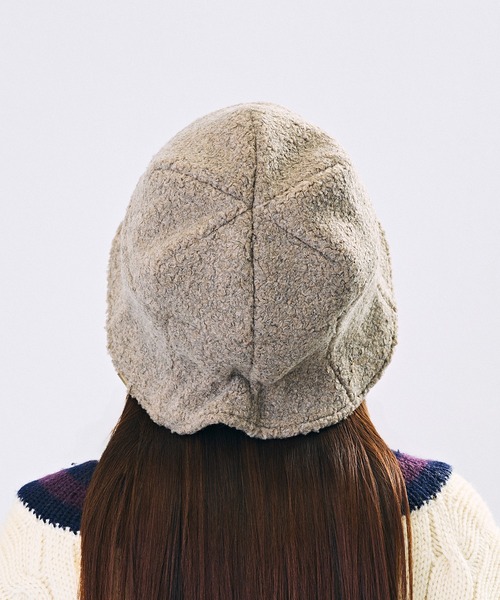 CA4LA（カシラ）の「BOA RV TULIP 3（ハット・レディース・ブラウン/ブラック/グレー・ONESIZE）」の6枚目の写真