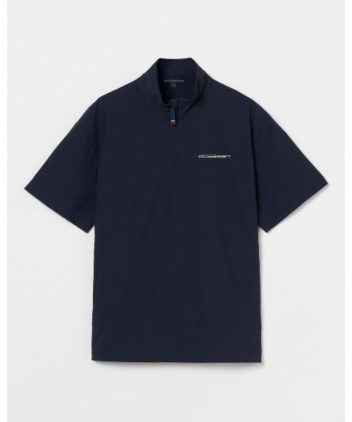 ROSASEN(ロサーセン)の「【Rosasen/GOLF】 ハーフZIP半袖アノラック(ブルゾン・メンズ・ネイビー/グレー・50/52)」の7枚目の写真
