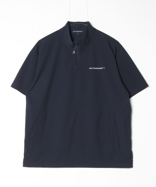 ROSASEN(ロサーセン)の「【Rosasen/GOLF】 ハーフZIP半袖アノラック(ブルゾン・メンズ・ネイビー/グレー・50/52)」の16枚目の写真