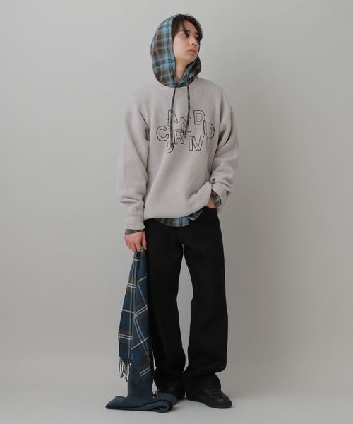 LAKOLE(ラコレ)の「デニムワイドパンツ(MEN) / 1068087(デニムパンツ・メンズ・インディゴブルー/ブラック・X-LARGE/LARGE/MEDIUM/SMALL)」の2枚目の写真