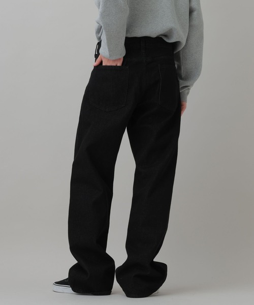 LAKOLE(ラコレ)の「デニムワイドパンツ(MEN) / 1068087(デニムパンツ・メンズ・インディゴブルー/ブラック・X-LARGE/LARGE/MEDIUM/SMALL)」の7枚目の写真