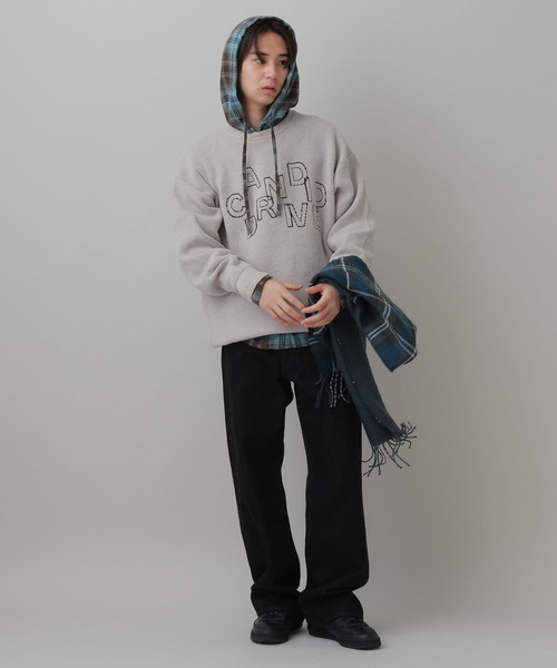 LAKOLE(ラコレ)の「デニムワイドパンツ(MEN) / 1068087(デニムパンツ・メンズ・インディゴブルー/ブラック・X-LARGE/LARGE/MEDIUM/SMALL)」の8枚目の写真