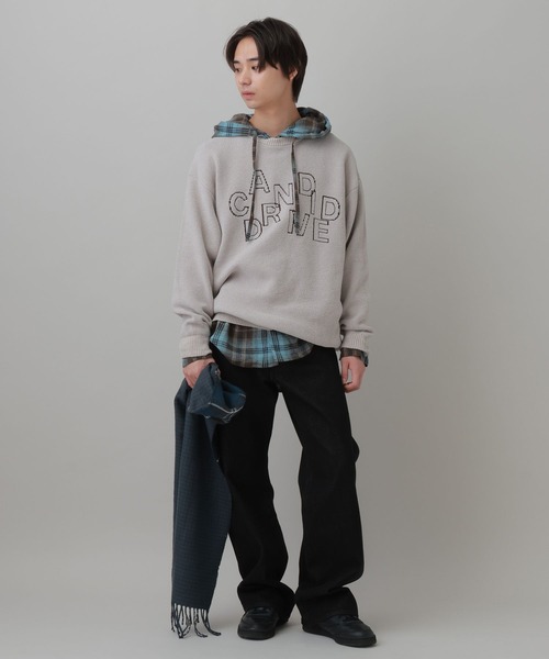 LAKOLE(ラコレ)の「デニムワイドパンツ(MEN) / 1068087(デニムパンツ・メンズ・インディゴブルー/ブラック・X-LARGE/LARGE/MEDIUM/SMALL)」の11枚目の写真