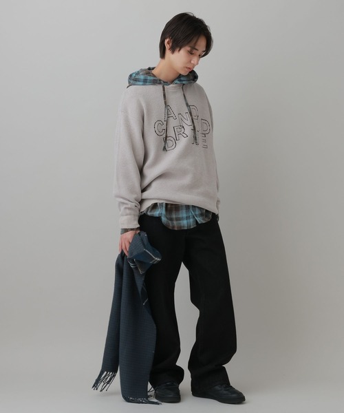 LAKOLE(ラコレ)の「デニムワイドパンツ(MEN) / 1068087(デニムパンツ・メンズ・インディゴブルー/ブラック・X-LARGE/LARGE/MEDIUM/SMALL)」の12枚目の写真