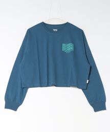 BILLABONG ウィメンズ WAVE LOGO CROPPED LS TEE ロンT 【接触冷感】【LOOSE CROPPED】【2026年秋冬モデル】