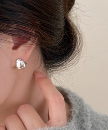 blackdia ocean エンボス フープピアス
