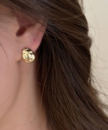 blackdia ocean エンボス フープピアス